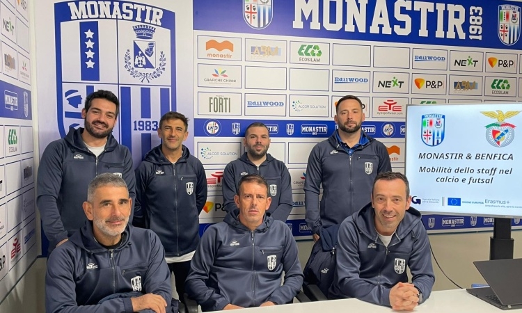 Un successo il progetto europeo “Monastir e Benfica - Mobilità dello staff nel calcio e futsal”