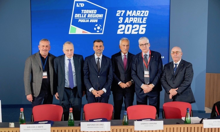 Torneo delle Regioni: presentata la nuova edizione del calcio a 11 in Puglia